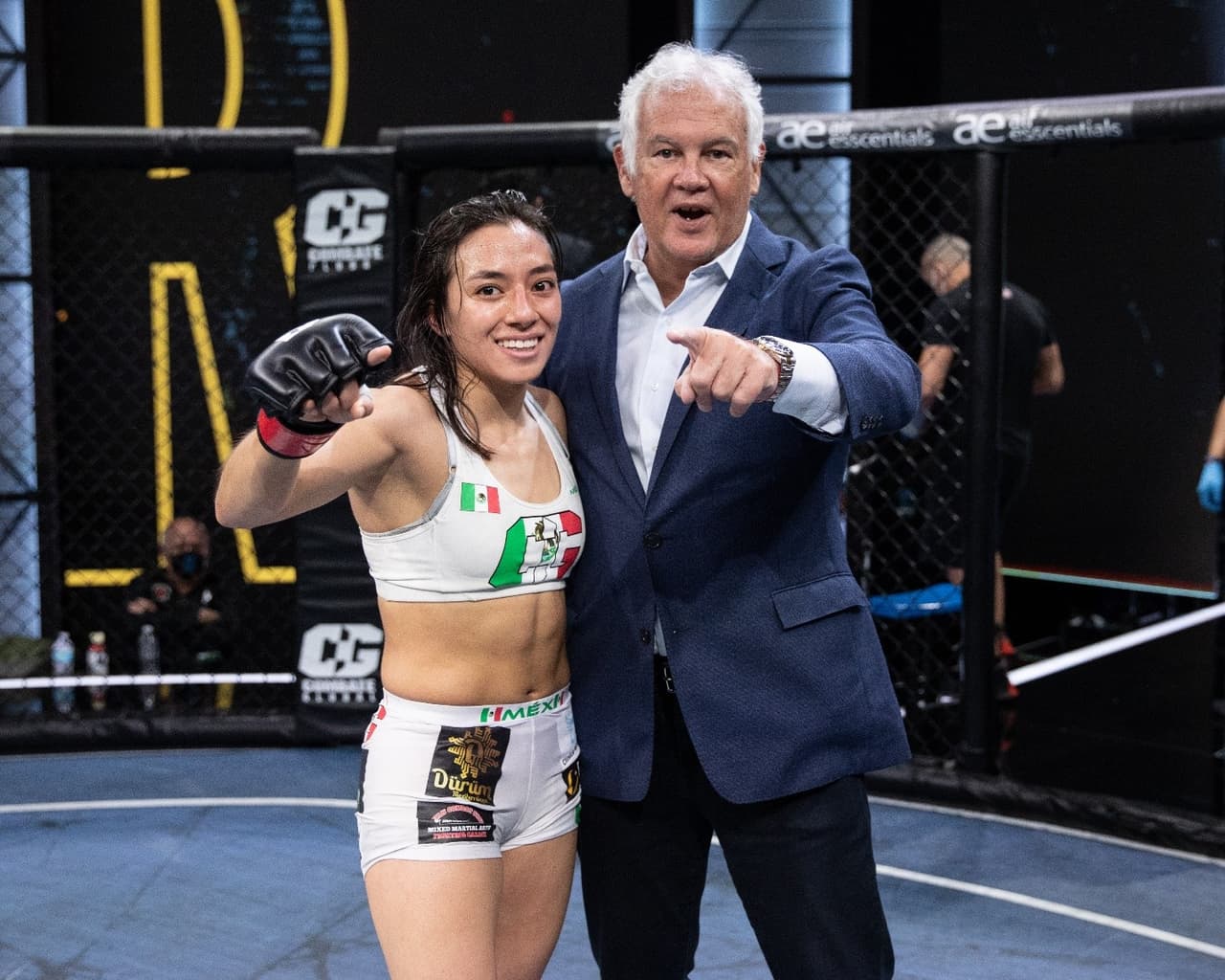 Un año después, Ana 'Guerrera' Palacios regresa a Combate Global 
