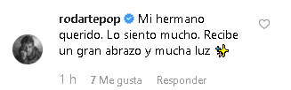 El actor Miguel Rodarte, quien protagonizó la película ‘El tigre de Santa Julia’ también dejó unas palabras para Bichir en la red social.