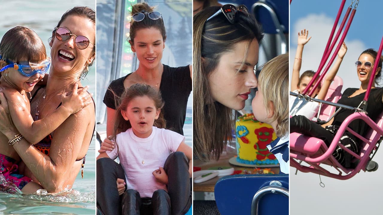 <b><a href="http://www.univision.com/temas/alessandra-ambrosio" target="_blank">Alessandra Ambrosio</a></b> es una mamá muy apegada a sus pequeños 
<b>Anja Louise </b>y
<b> Noah Phoenix</b>. Sus múltiples compromisos como modelo van de la mano con otra de sus grandes pasiones: ser mamá.
<br>
