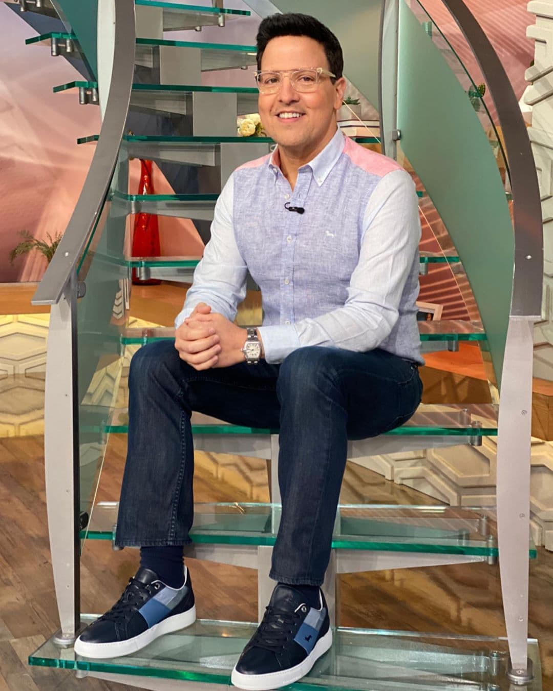 Desde Venezuela, Raúl González llegó a Estados Unidos para contagiar con su alegría al público de Despierta América.