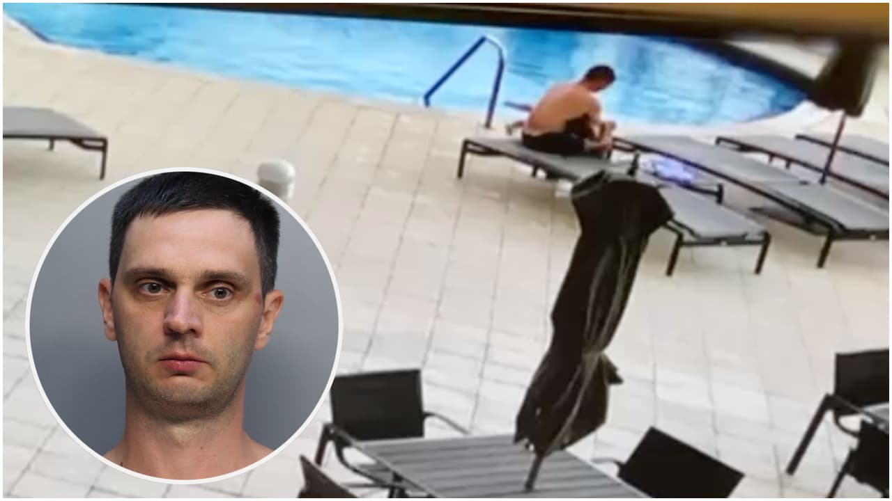 Hombre de Sunny Isles es acusado de patear y apretar el cuello de su hija de dos años con una toalla