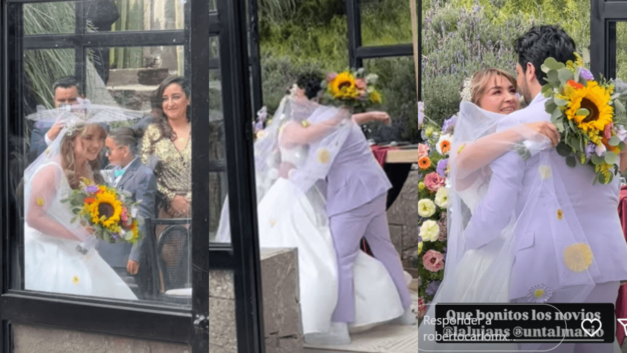 De acuerdo con reportes de medios mexicanos, la boda de Daniela Luján fue en un bosque.