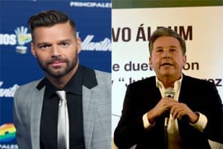 Ricky Martin y Ricardo Montaner.