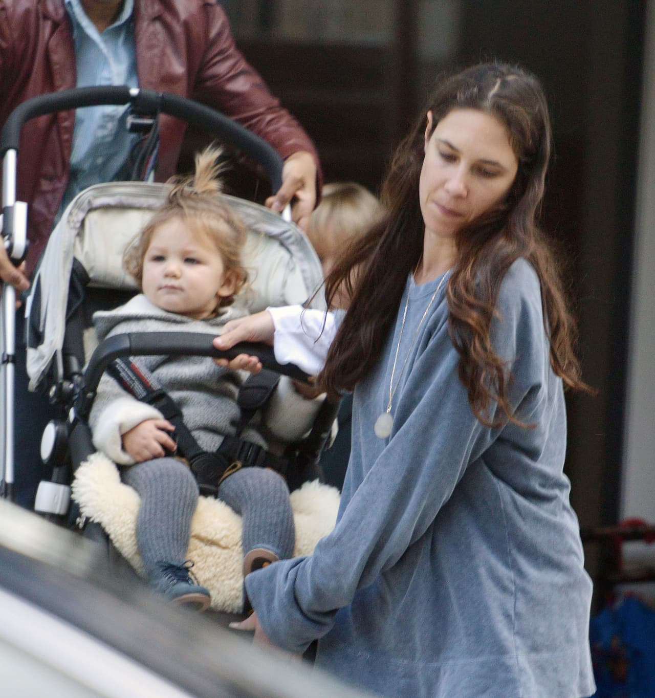 Tatiana fue ayudada por una nanny durante su recorrido londinense.