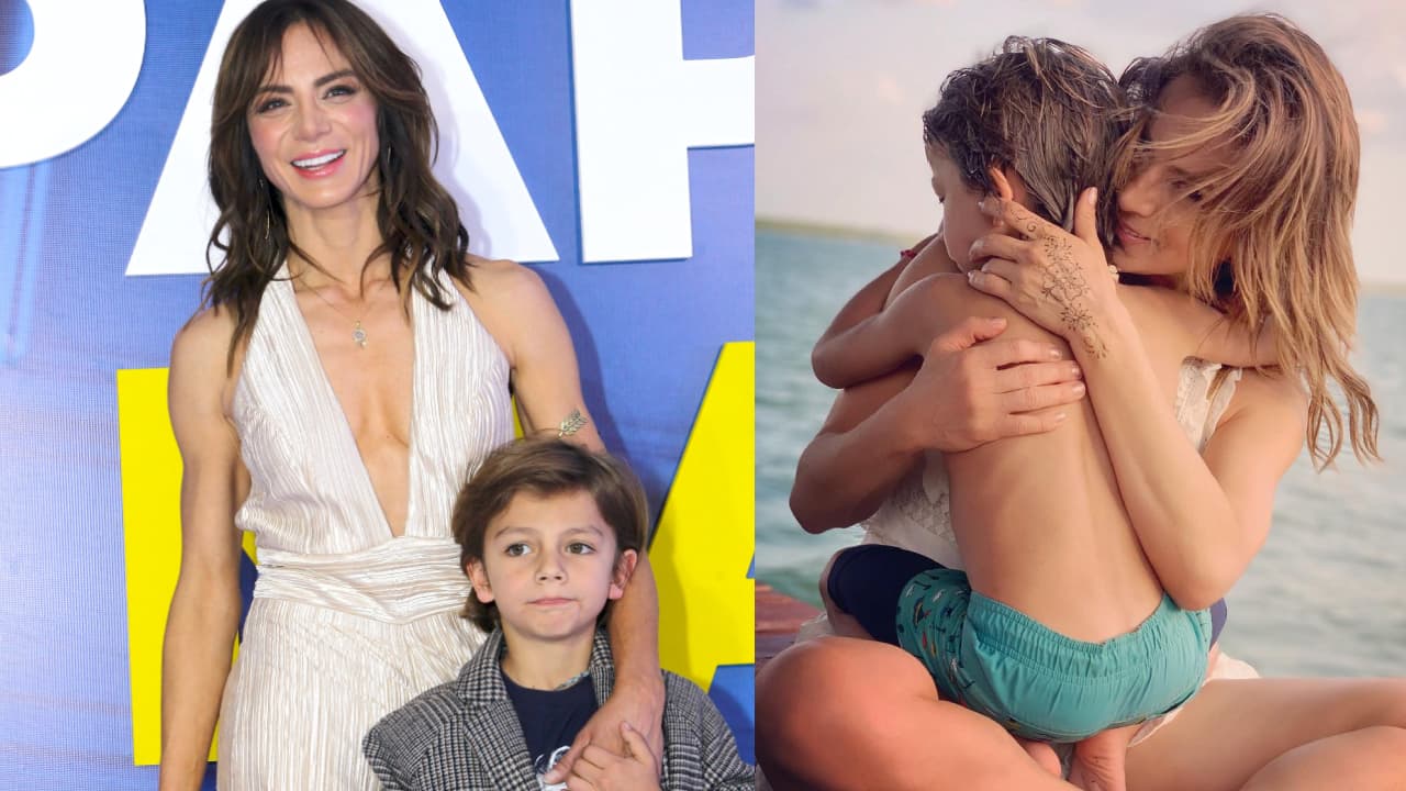 Hijo de Silvia Navarro roba cámara a la actriz y provoca risas en su primera entrevista