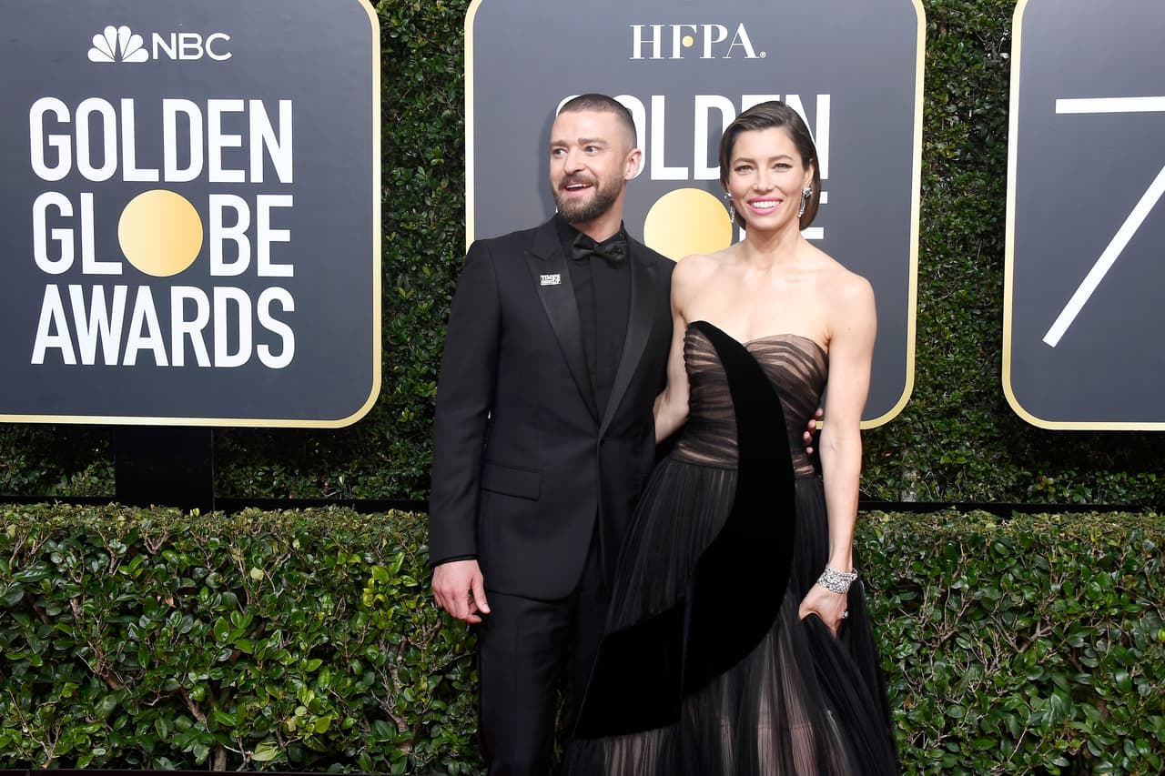 Justin Timberlake y Jessica Biel.