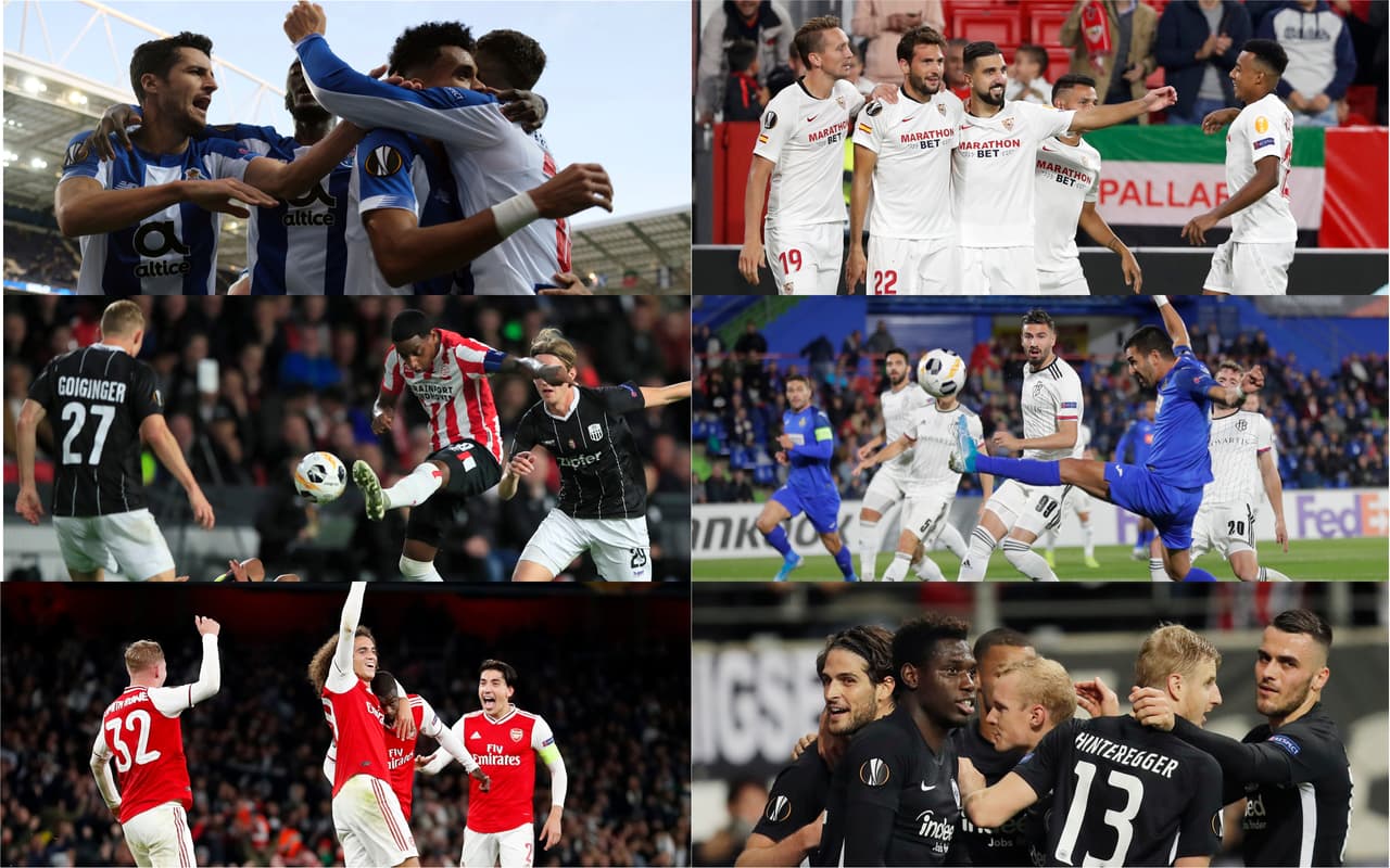 El resumen de la jornada 3 de la UEFA Europa League