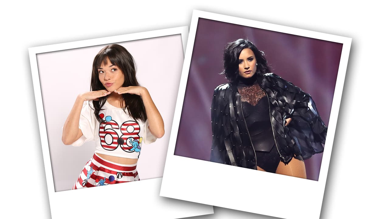 A Taishmara le encanta Demi Lovato, quien además de ser cantante es actriz y compositora.