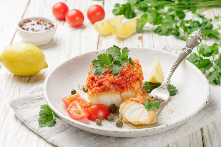 Pescado con pico de gallo | Reto 28  