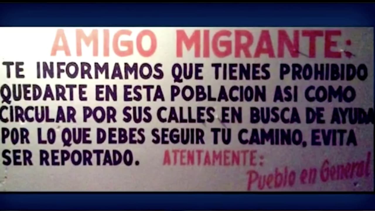 "Amigo migrante: tienes prohibido quedarte en esta población", el mensaje de los vecinos de un poblado en el sur de México