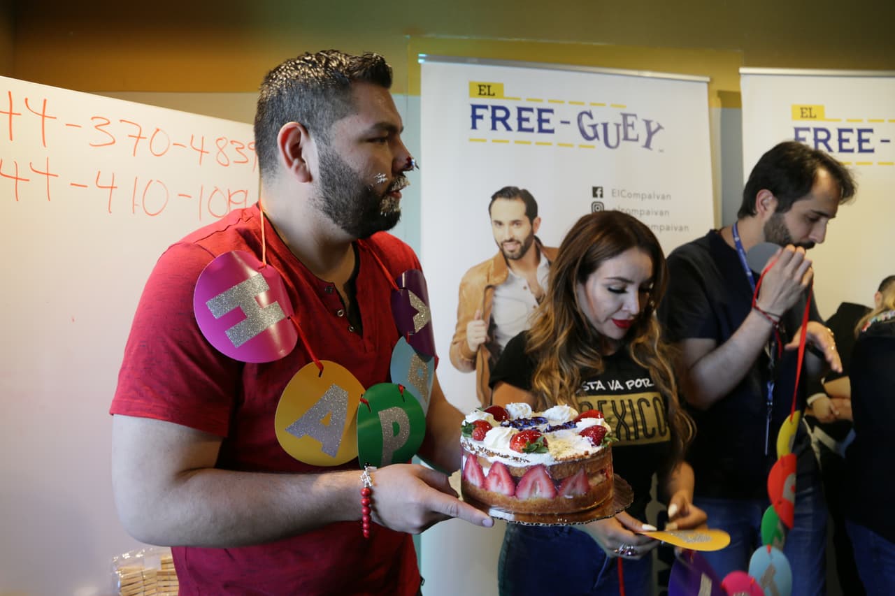 Sin duda, 
<b>El Tambochi </b>disfrutó este momento con sus compañeros.