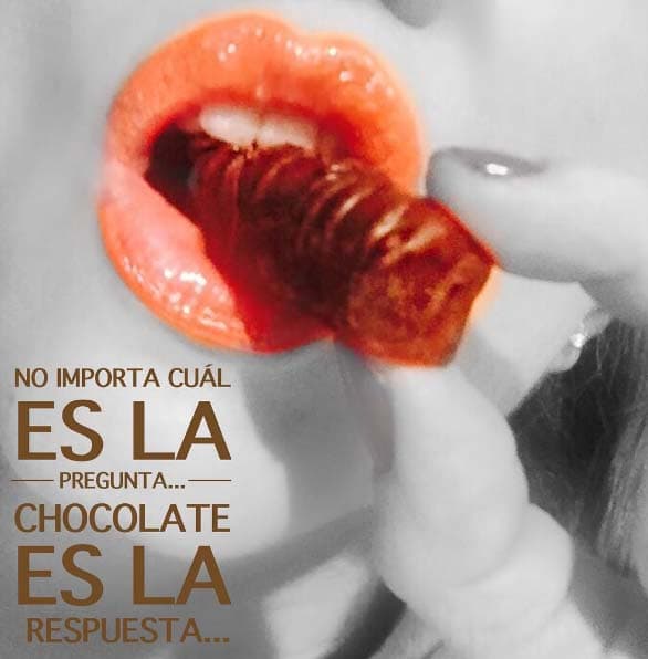 Si quieres conquistar el corazón de Andrea, la comida es básica. El chocolate es uno de sus adorados placeres culposos.