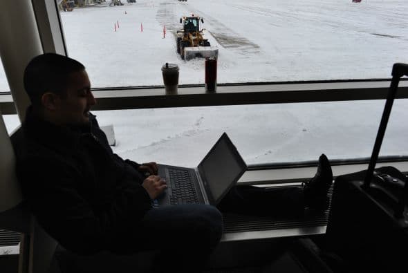 La fuerza de la tormenta se manifestaba este lunes en la mayor parte de Maryland, Virginia, Carolina del Norte, Delaware y Virginia Occidental.