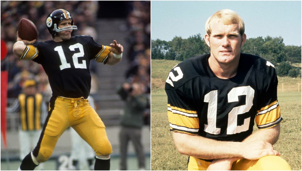 <b>#5 TERRY BRADSHAW</b> | QB, Pittsburgh Steelers – 1970
<br>Uno de los únicos tres quarterbacks en ganar cuatro Super Bowls, pero Bradshaw lo hizo primero. Aunque tuvo problemas durante los primeros cinco años de su carrera, la inversión de los Steelers dio grandes dividendos a finales de los años setenta. Gozó de una magistral defensiva, pero marcó época en ataque junto a Lynn Swann y Franco Harris. Entró al Salón de la Fama en su primer año.