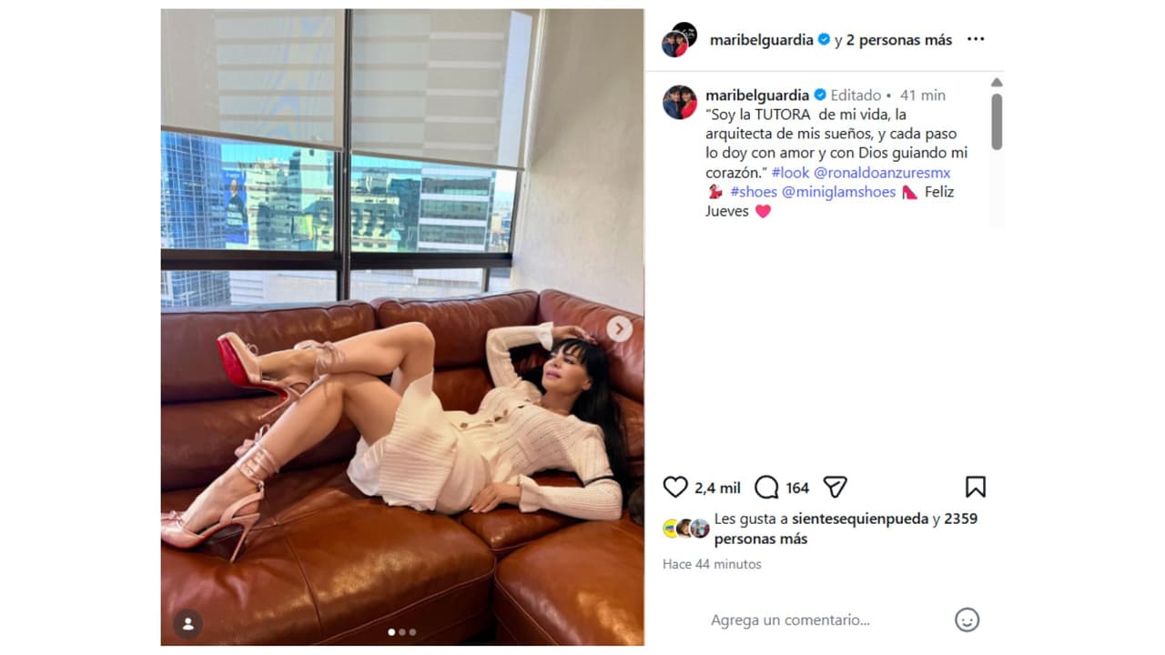 Maribel Guardia reacciona tras ser destituida como tutora de su nieto.