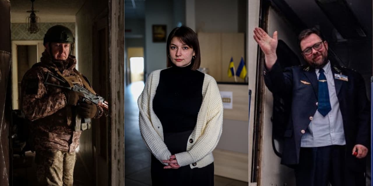 "Todo cambió": tres ucranianos cuentan cómo la guerra transformó sus vidas