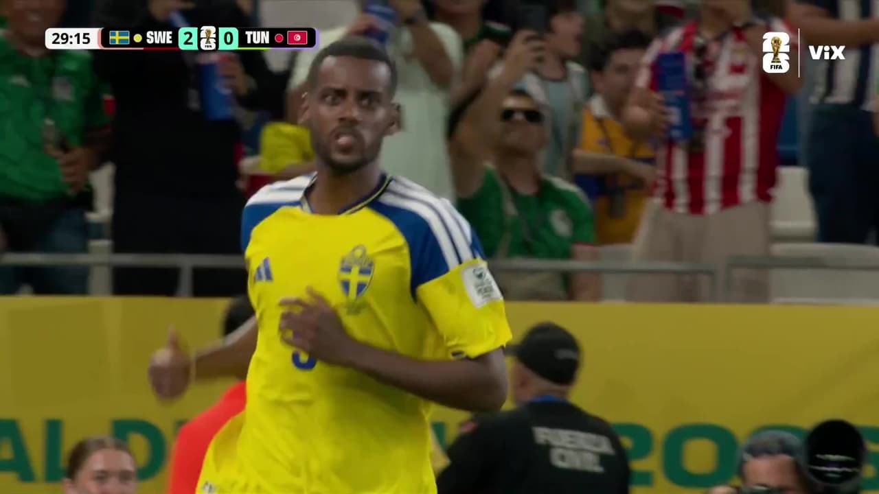 ¡Tienes que ver el golazo de Suecia a Túnez en Monterrey!