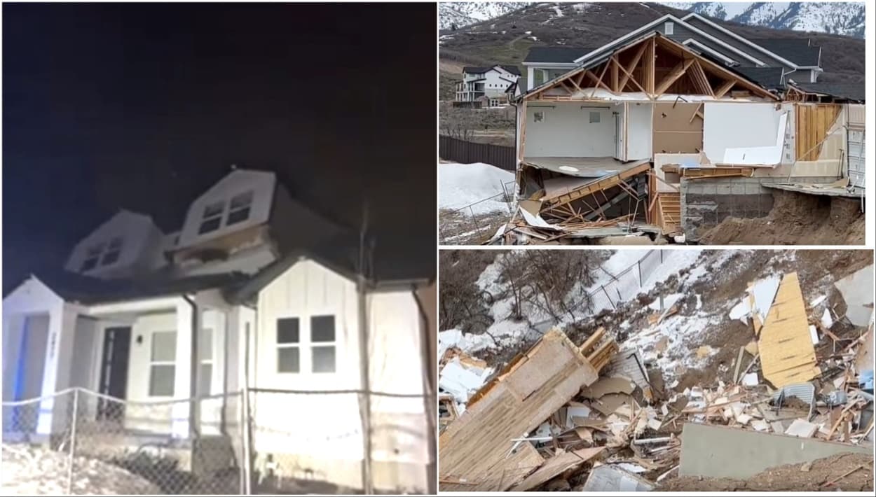 Evacuan familias por derrumbe de casas en Draper: esto se sabe hasta el momento