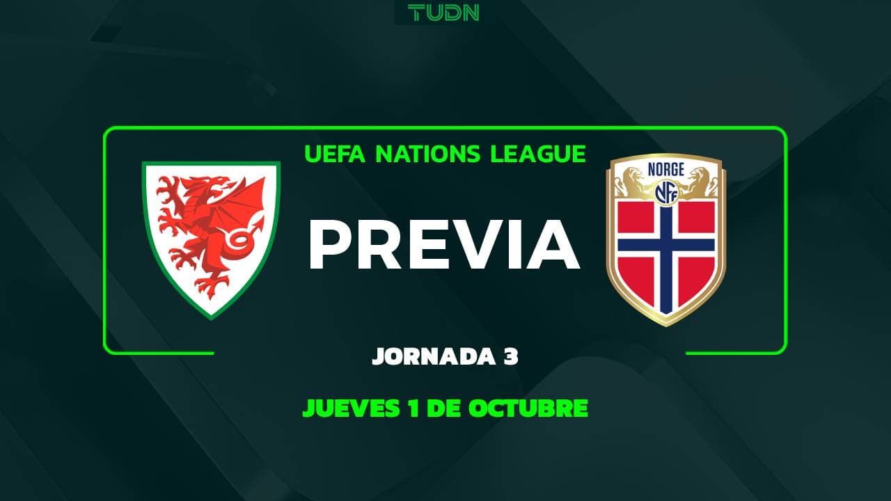 A qué hora y dónde ver el Gales vs. Noruega de UEFA Nations League