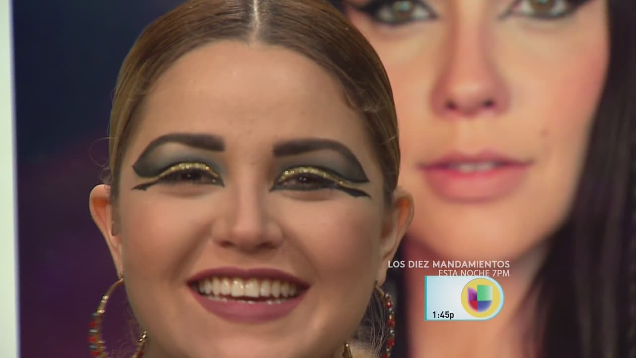La transformación estuvo a cargo de la maquillista y YouTuber, Jomaris Concepción quien explicó el estilo de maquillaje para resaltar los ojos y quedar hecha toda una diosa de encanto.
