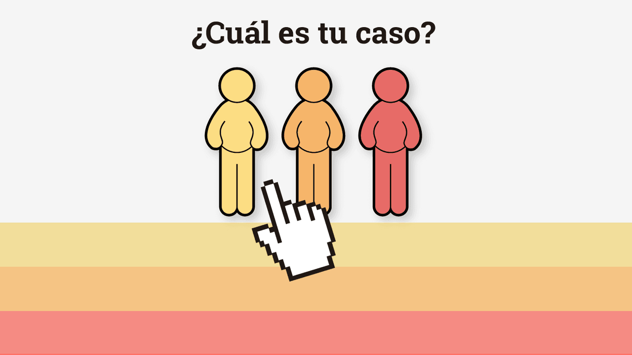 Guía visual: te mostramos los tres escenarios que enfrentas ante el coronavirus y qué hacer