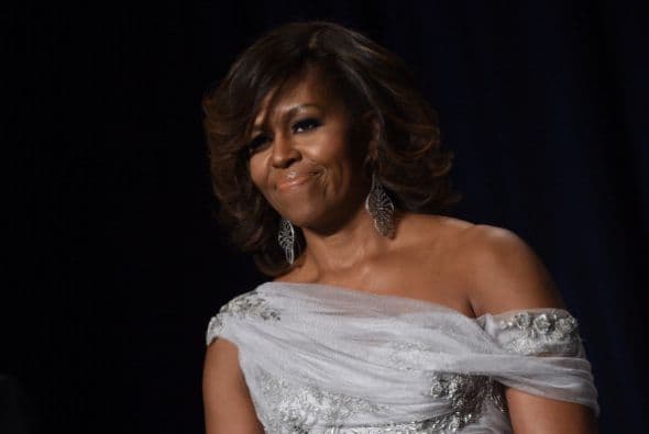 Obama fue anfitriona de miembros del mundo de la moda, la farándula, el cine y la televisión.