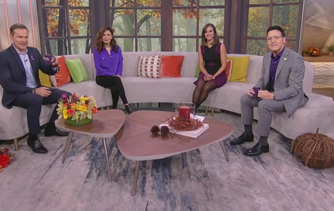 En este día todos nuestros presentadores brindaron apoyo a la diversidad y desearon que la violencia no se continúe esparciendo.