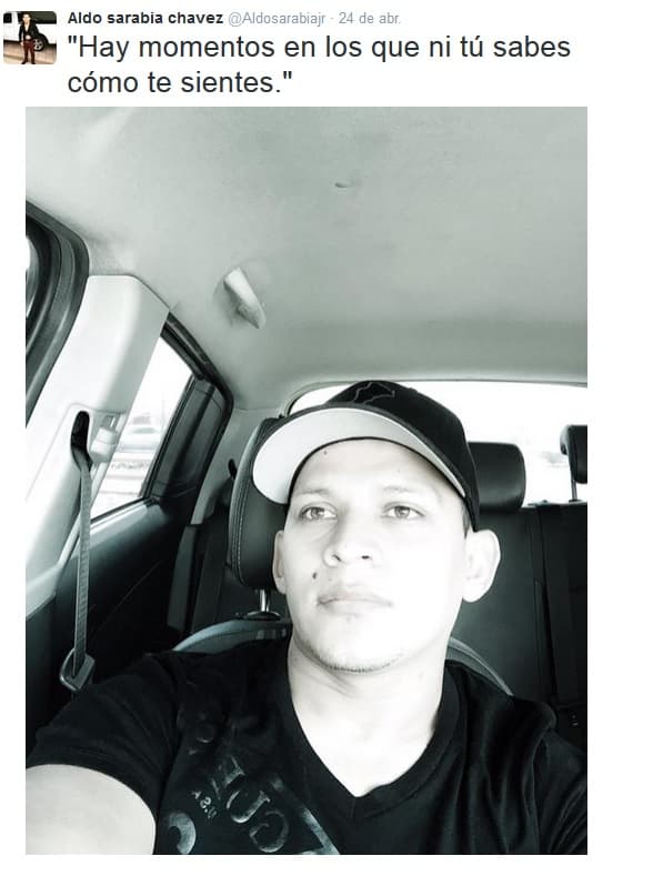 Tras la muerte de su padre y las noticias que escucha sobre su madre, Aldo ha demostrado que se enfrenta a un complicado momento.