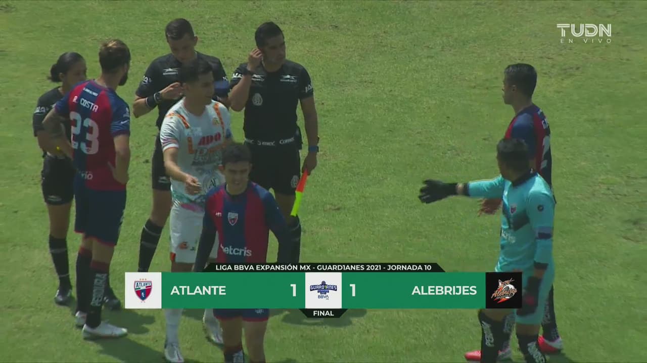 Resumen | Atlante empata 1-1 con Alebrijes en la Fecha 10