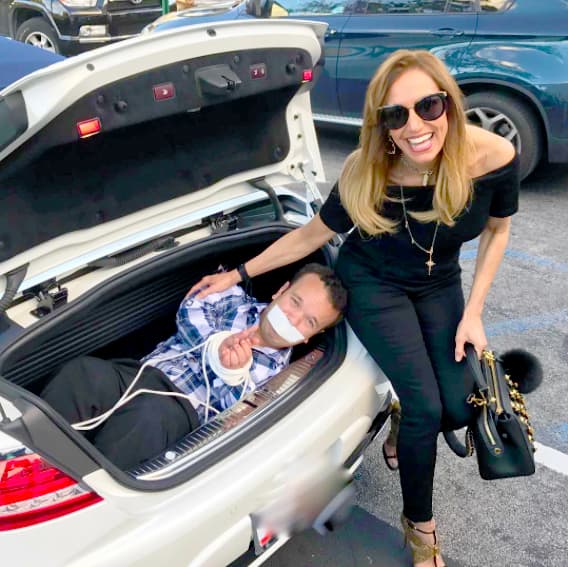 En esta ocasión, disfrutando de las travesuras de Carlitos ‘El productor’.