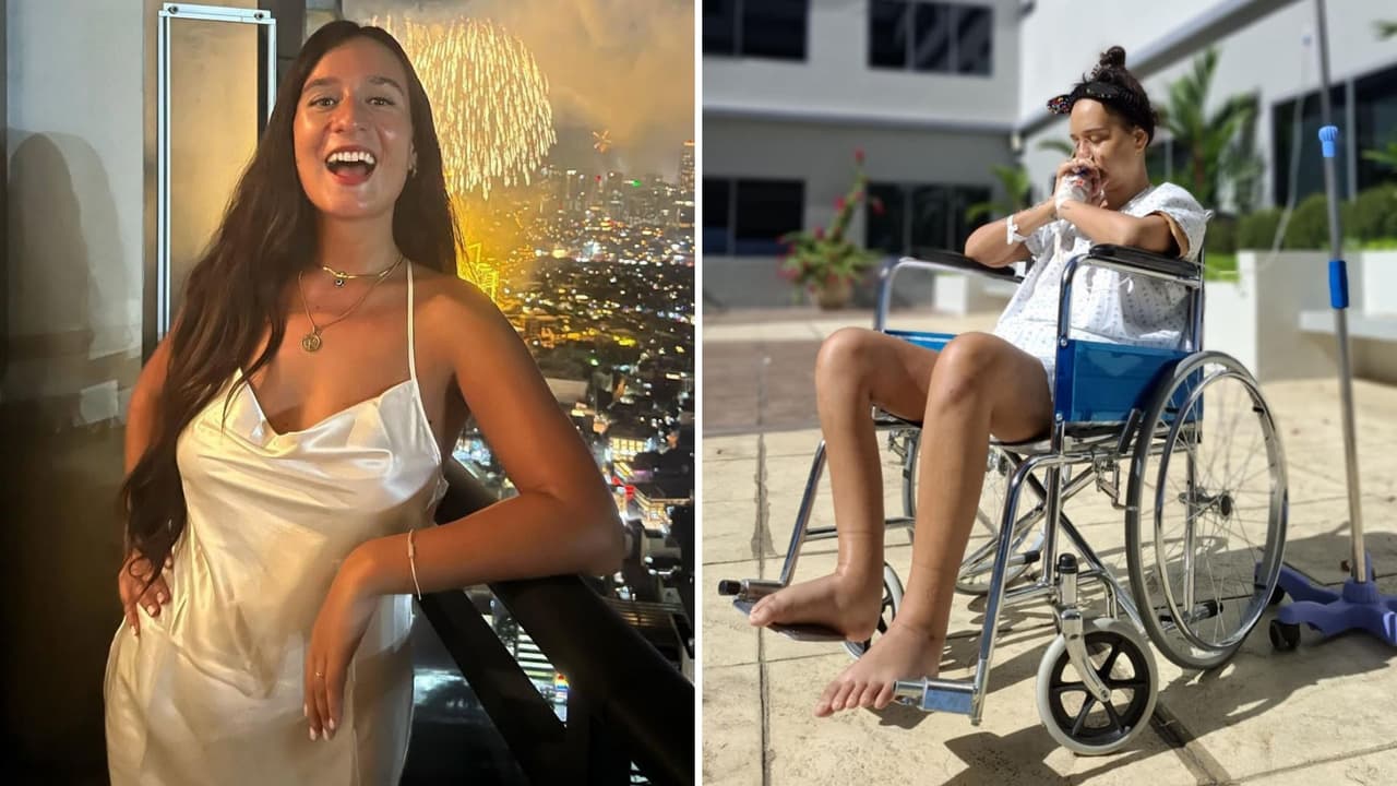 Vanessa Konopka estuvo hospitalizada luchando por su salud.