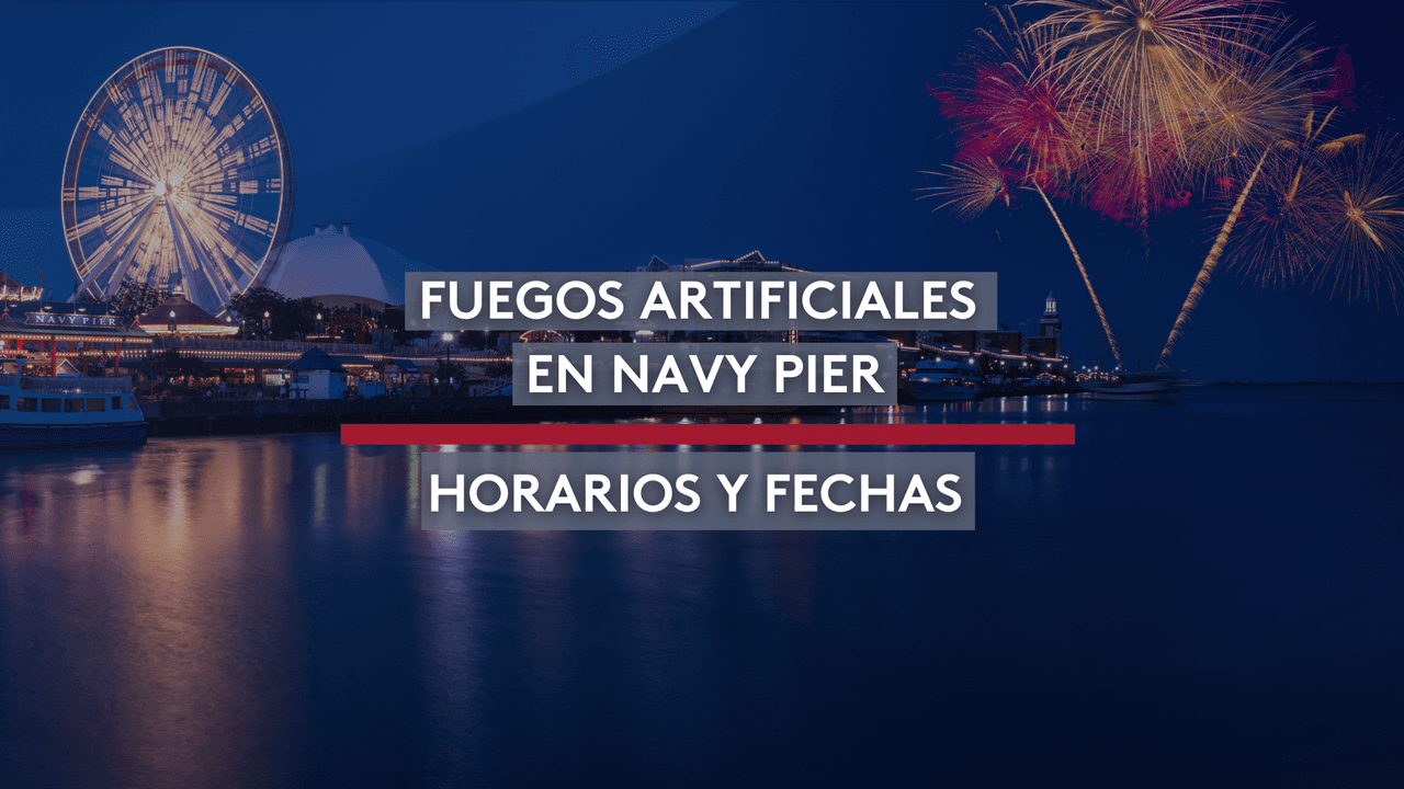 Fuegos artificiales de verano en Navy Pier: ¿Cuándo comienzan? Acá todo lo que debe saber