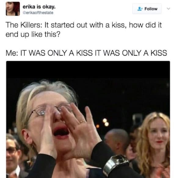 Con un tema de The Killers