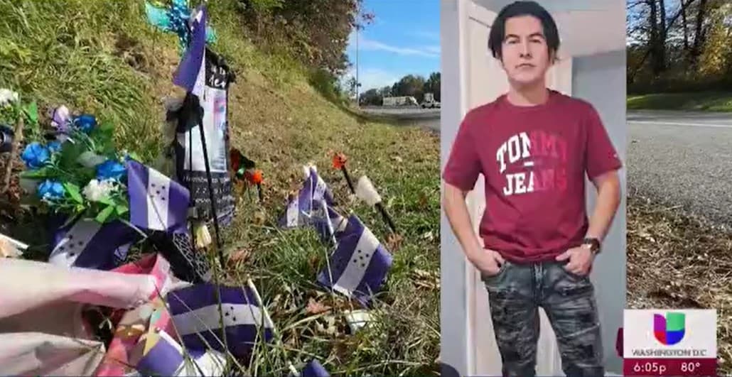 El punto está a menos de dos millas de distancia donde Humberto fue impactado.