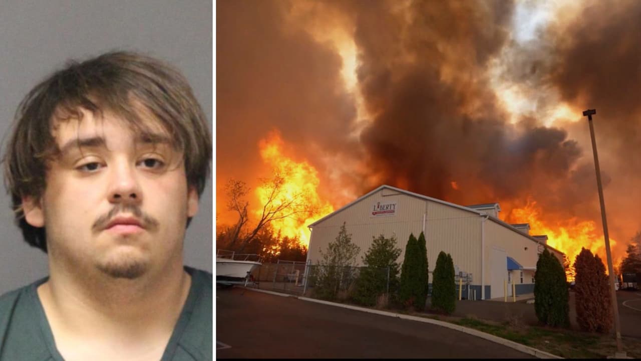 Acusan a joven de 19 años de devastador incendio forestal por una hoguera mal apagada en Nueva Jersey