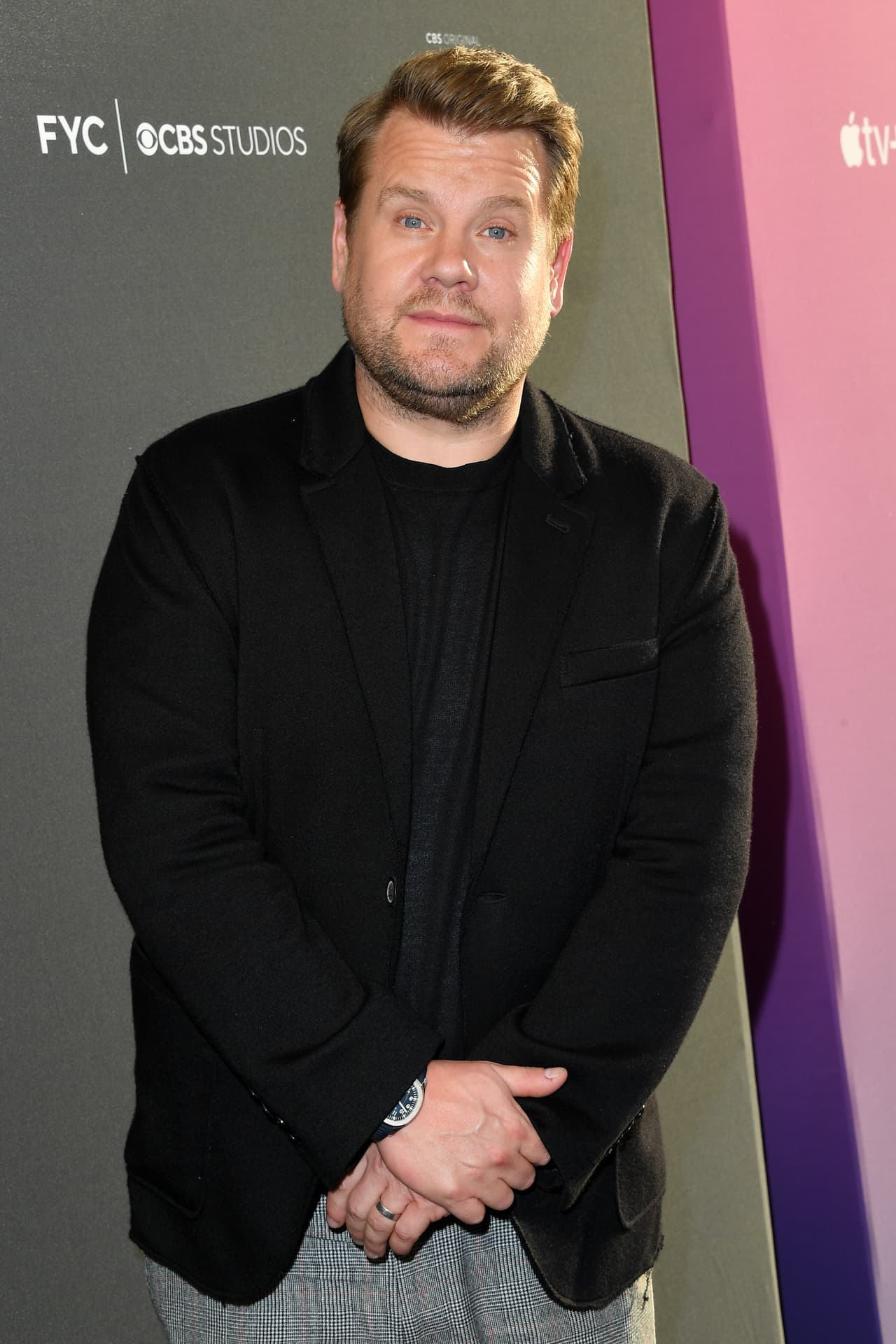 <b>James Corden</b>
<br>El presentador de ‘The Late Late Show’ es uno de los más reconocidos en Hollywood por su carisma y divertidas entrevistas.