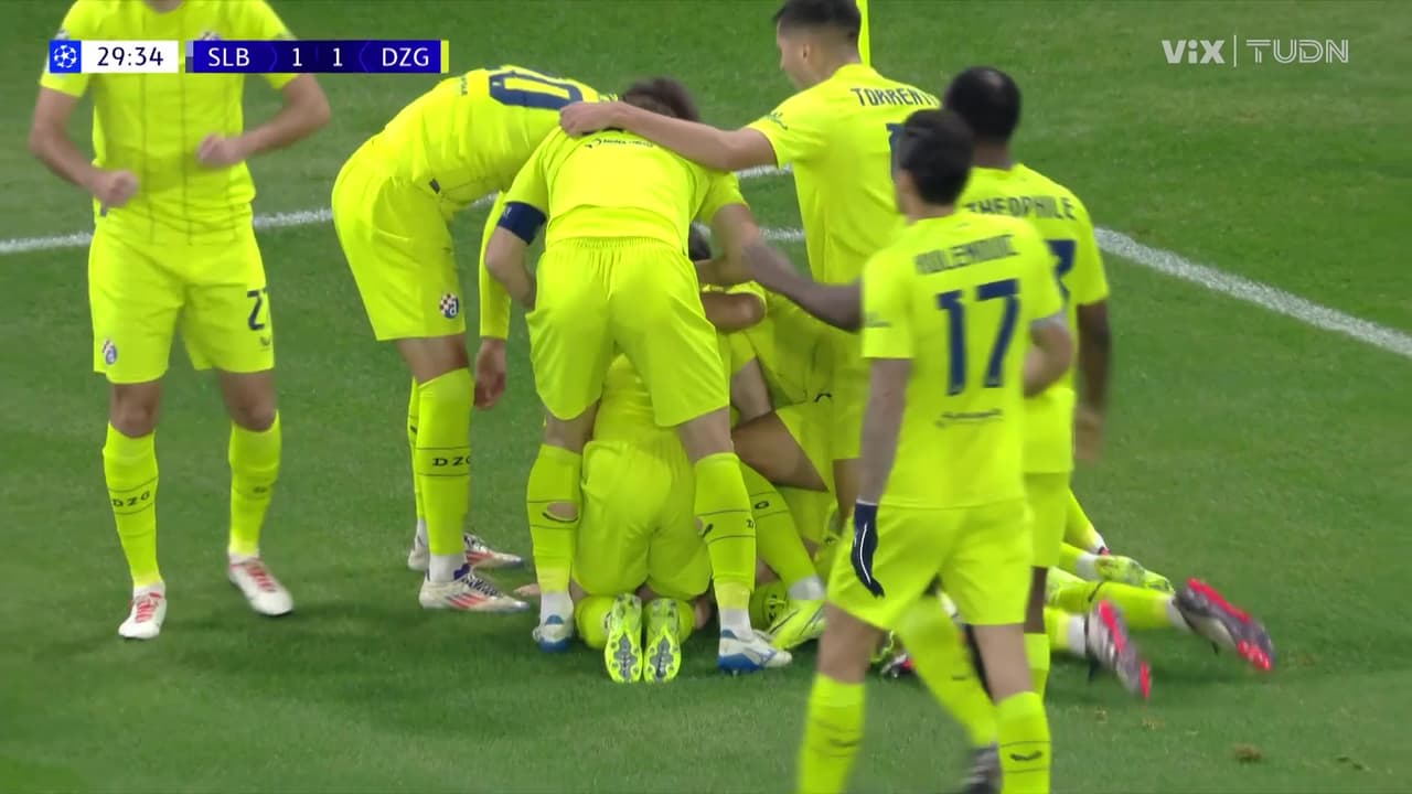 ¡Sucic remonta el partido para el Dinamo Zagreb y coloca el 2-1!