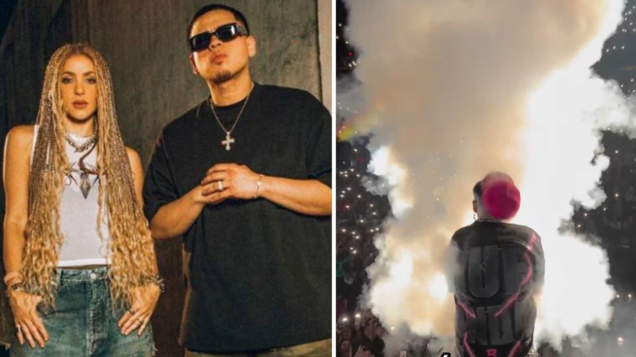 Vocalista de Fuerza Regida sufre accidente en pleno escenario y video preocupa a sus fans