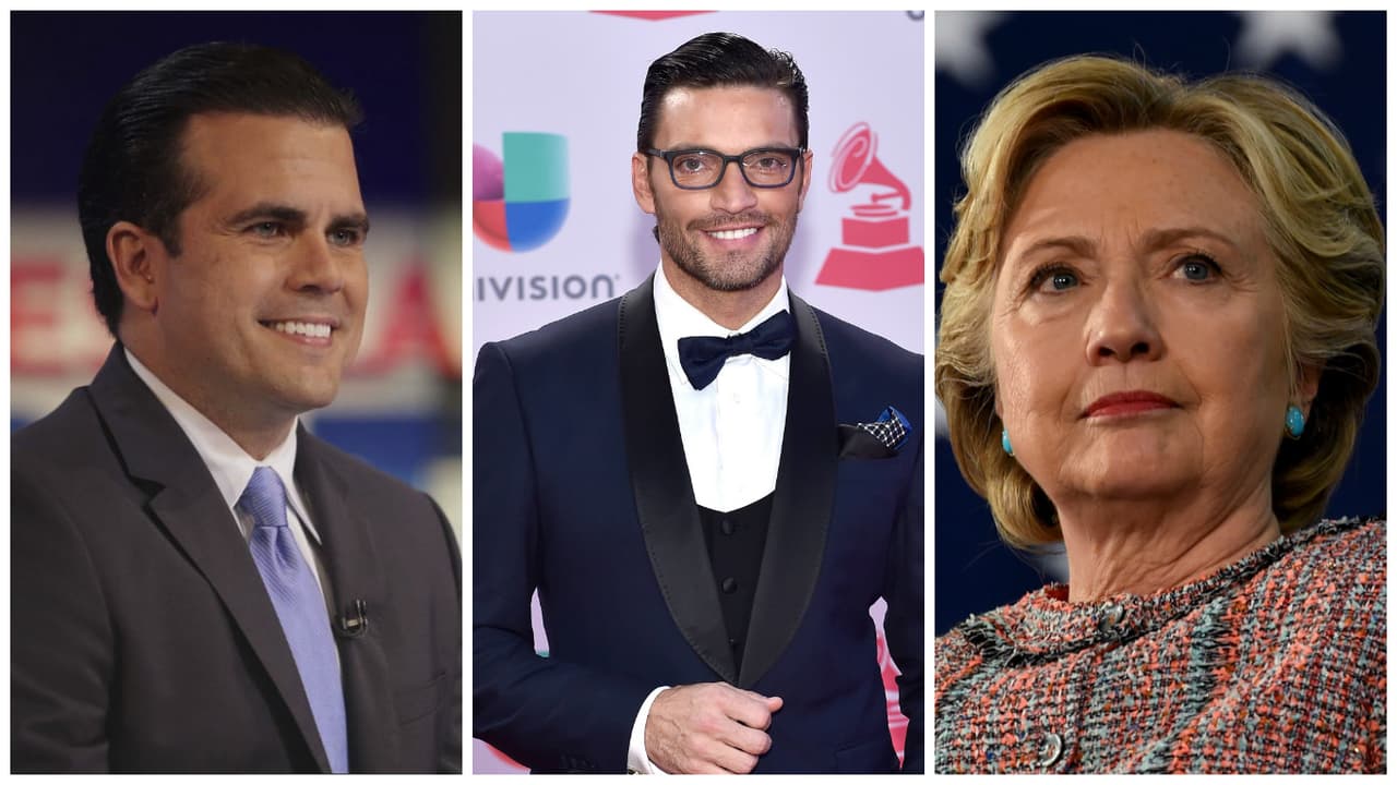 Julián Gil anuncia su respaldo a Ricardo Rosselló y Hillary Clinton 
