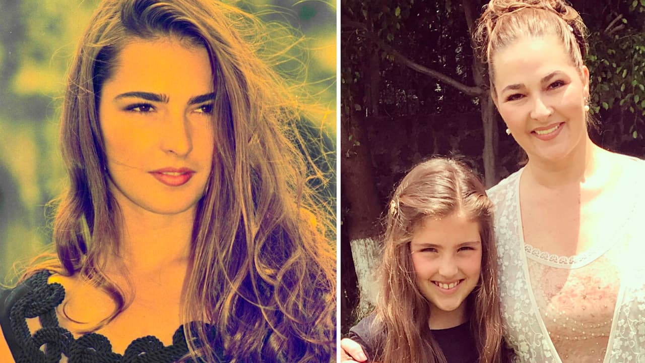 La hija de Eugenia Cauduro ya tiene 17 años y es igualita a ella cuando debutó en las telenovelas