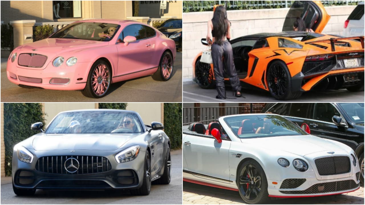 Famosas y con buen gusto por los carros