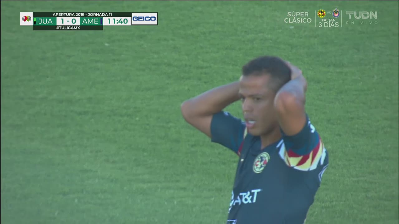 ¡Gio perdona! Dos Santos no pudo definir solo ante el portero