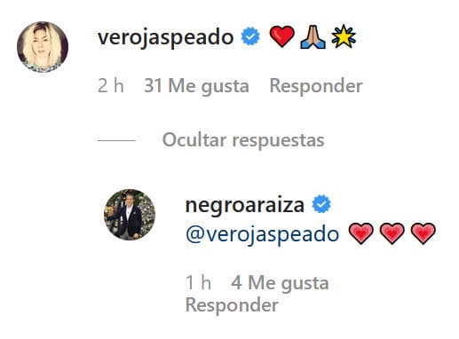 Uno de los mensajes fue de la actriz Verónica Jaspeado, con quien Raúl ha trabajo en varias producciones televisivas como 'Amor mío', 'Un gancho al corazón' y 'Papá a toda madre'.
<br>