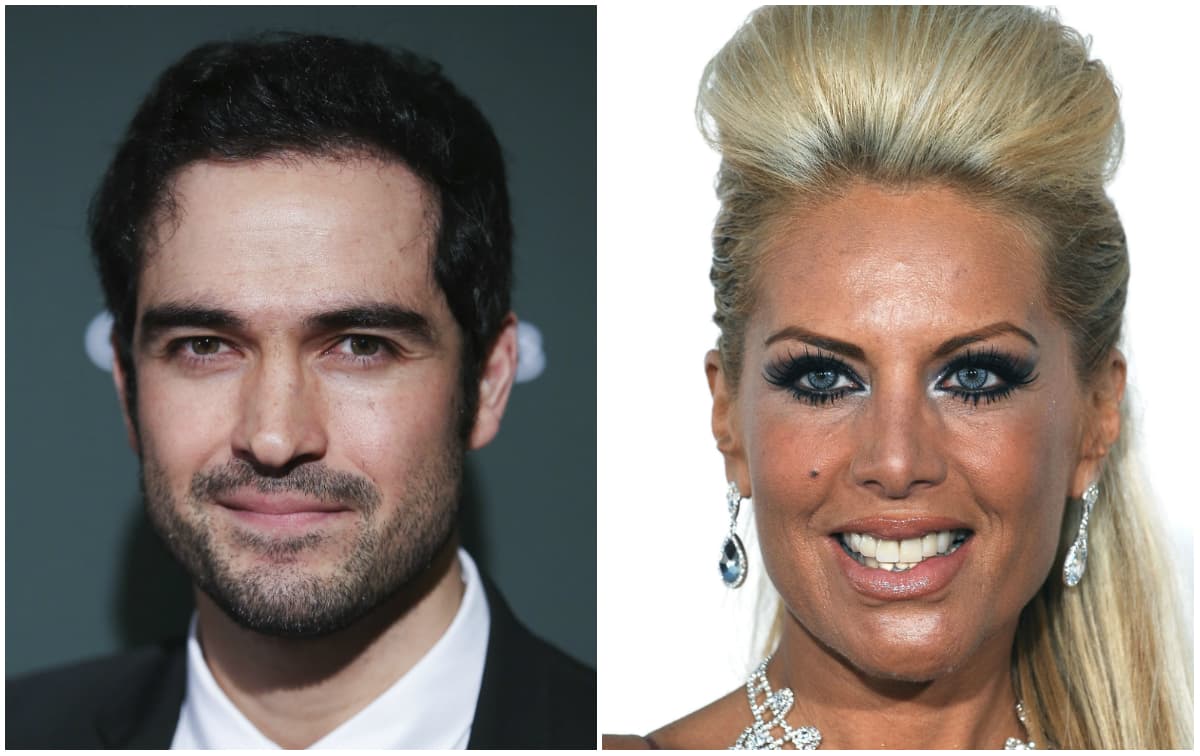 Alfonso Herrera y Lorena Herrera.