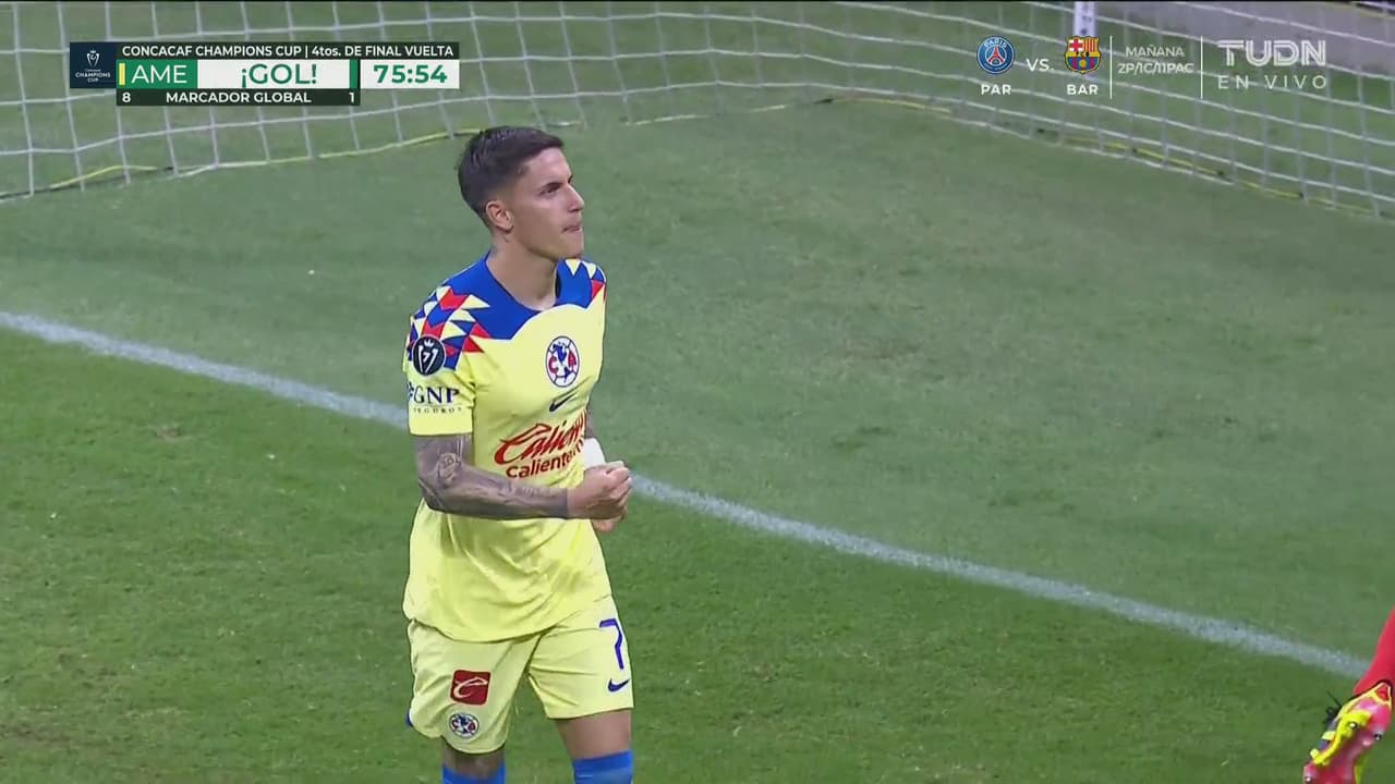 ¡Gol de Brian Rodríguez y manita del América sobre el New England!