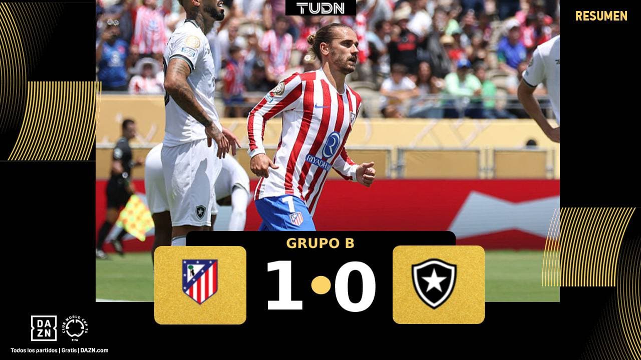 Atlético vence al Botafogo pero no le alcanza y queda fuera de Mundial de Clubes
