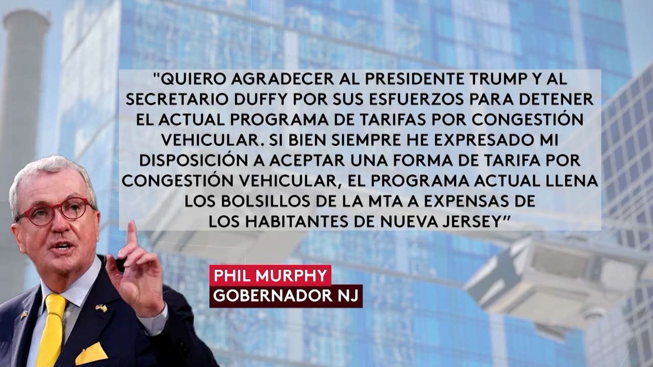 Tras darse a conocer la cancelación, 
<b>el gobernador de Nueva Jersey, Phil Murphy</b> a
<b>gradeció al presidente Donald Trump.</b>
<br>