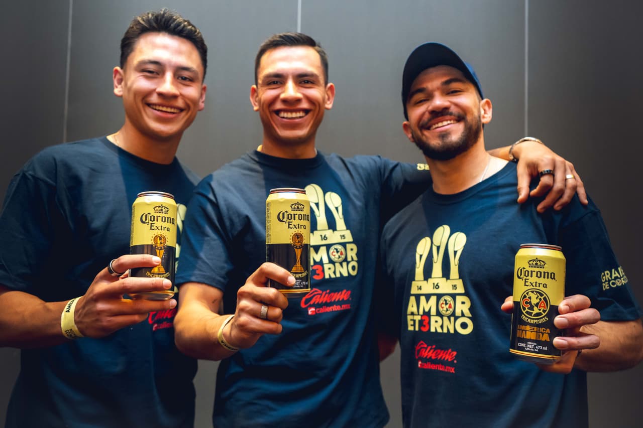 El América vivió una celebración con la Corona del Tricampeón, el club de futbol que manda