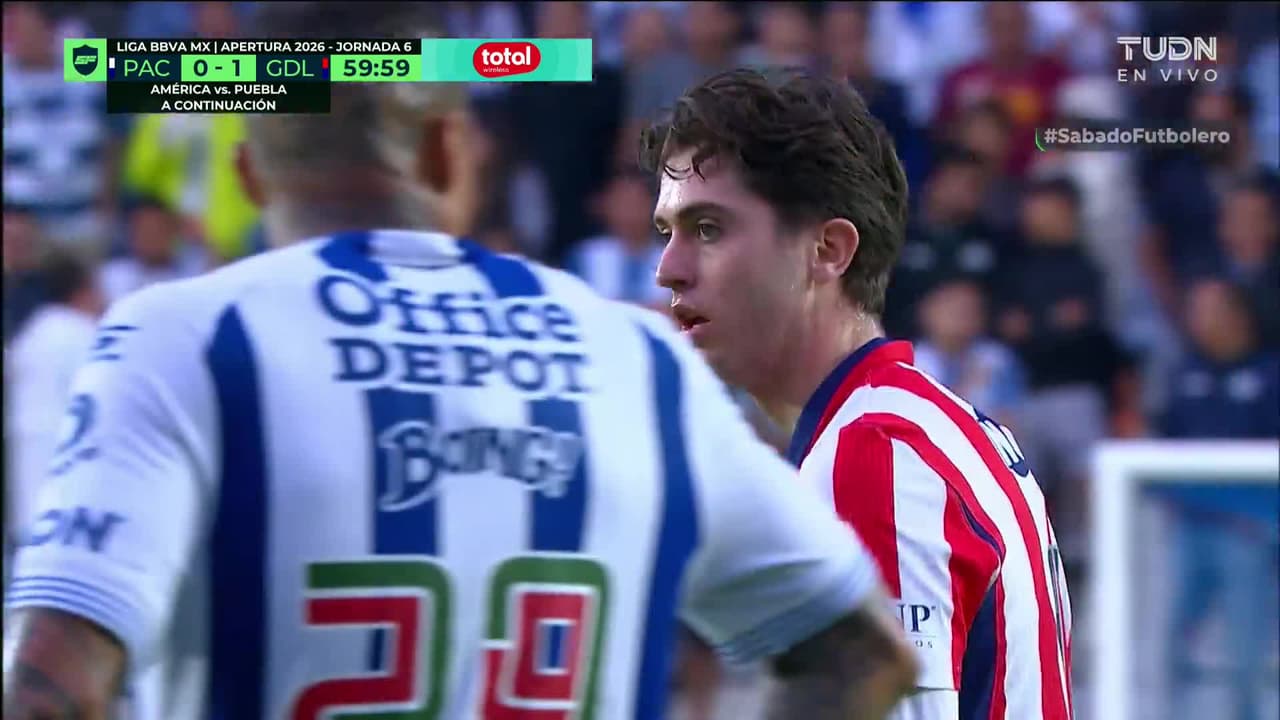 ¡Atajadón de Moreno! El arquero le niega gol a Brian Gutiérrez