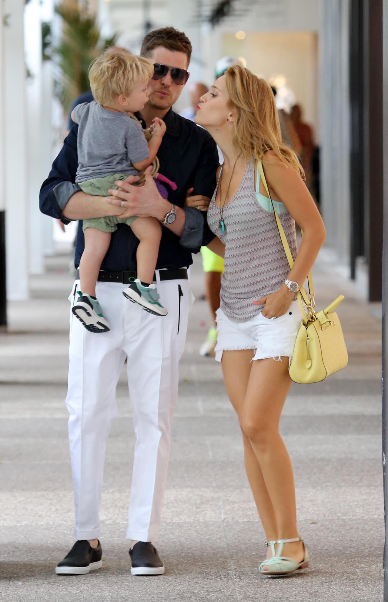 La pareja se casó por civil el 31 de marzo de 2011